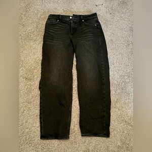 Old Navy Black Relaxed Boyfriend Jeans